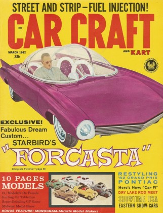 CAR CRAFT 1962 MAR - COOL CUSTOMS & CAR SHOWS, KARTS